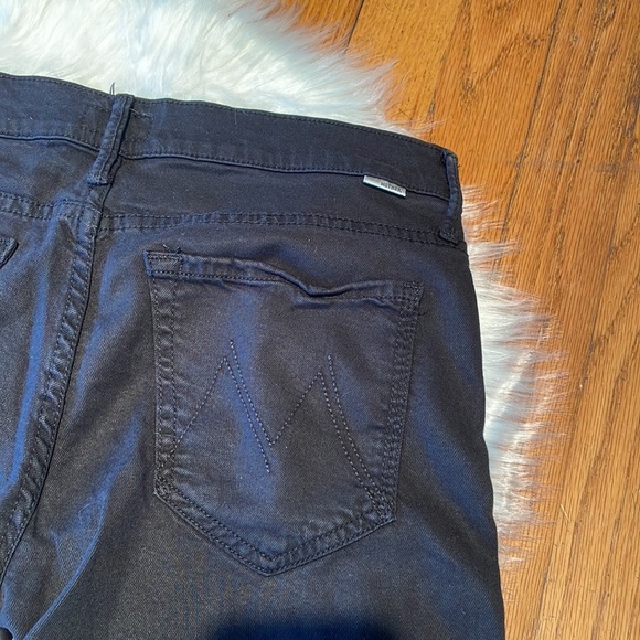 Mother The Crop Rascal Fray In Painted Ladies Jeans - Picture 5 of 9